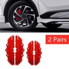 4pcs Universal Car Disc Brake Caliper Caliper Covers Front Rear Kit Accessories