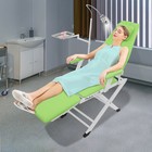 Portable Dental Chair Folding Mobile Chair Exam Chair Tilt With Led Light   Tray