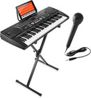 61-key Electronic Piano Electric Organ Music Keyboard With Stand  Microphone    