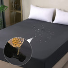 Waterproof Mattress Protector Matress Pad Noiseless Bed Cover Deep Pocket Fitted