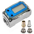 Us 1  Digital Turbine Flow Meter Fuel Flow Meter Water Flow Meter Lcd Display