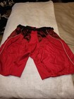 Nike Quest Senior M Medium Red Ice Hockey Player Pad Shell Pants Shorts Dri-fit