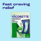  Nicorette 2 Mg Mini Nicotine Lozenges To Help Stop Smoking - Mint Flavored S   