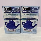 Neilmed Nasaflo Neti Pot Sinus Relief With Premixed Packet Lot Of 2 Nib