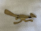 Sterling Silver Stamped Turquoise Roadrunner Road Runner Brooch 5 3 G   26-6 