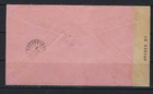B d 1943 Madagascar Scott 244-248 On Censored Cover Tananarive-tamatave-usa