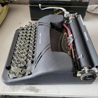 Vintage Corona Sterling Typewriter Tuxedo Portable 1940s - Types Great -mcm