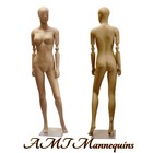 Heavyduty Plastic Realistic Fullbody Female Mannequin W 2 Heads  Flexiable Arms