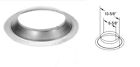 Duravent Directvent Pro - 4  X 6 5 8  Galvanized Storm Collar   46dva-sc