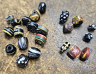Antique Venetian African Trade Beads   lot Of 22 Large Variety