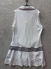 Walter Hagen Golf Dress Women s Xl Taped Drop Waist Pure White Pocket Shorts New