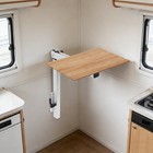Adjustable Aluminum Alloy Rv Table Leg 360 Rotation Height Adjustment