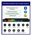 Decibelvibe Tnz Sge6 - Audio Graphic Equalizer With Rear Rca 3 5 Black-silver