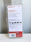 Speedo Adult Swim Cap Solid Silicone White Latex Free