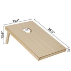 3x2ft Wooden Cornhole Sets Bean Bag Toss Cornhole Game Set Games Indoor Outdoor