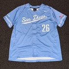 Nike University Of San Diego Usd Toreros Team Issued Player Worn Baseball Jersey