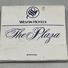 Vintage Matchbook  Westin Hotels  The Plaza   New York  N y   Gmg  Unstruck