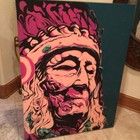 Amazing Pink American Indian Acrylic Painting By    pink Boy    Original   4   x3   