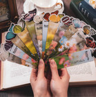 5pcs Butterfly Paper Bookmarks Floral 3d Page Markers Reading Book Gifts