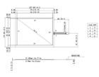 10 4  4 Wire Resistive Touch Screen Panel Digitizer 224x172mm 4pin 2 54mm Pitch