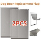 2x Dog Door Replacement Flap Pac11-11039 For Pet Safe Measures 16 7 8  X 10 1 8 