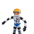 Major Matt Mason Space Deluxe  Helmet With Clear Visor     Adjustable Fit