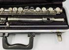 Vintage Bundy Selmer Vintage Concert Flute With Black Case Serial No 348022