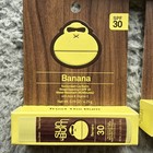 Sun Bum Banana Spf 30 Sunscreen Lip Balm 0 15oz Lot 3 Vegan New Sealed