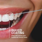 Cool Mint Waxed Dental Floss 55 Yd Shred Resistant Oral Care