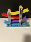 4 7  Wooden Ramp Racing Toddler Toy Car Set Montessori Educational Toy  Game