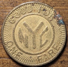 New York City Nyc Transit Authority Subway Good For One Fare Transit Token