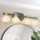 23 6  Bathroom Light Fixture Over Mirror Crystal 4 Light Vanity Lamp For Hallway