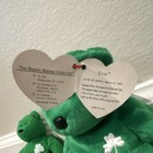 Ty Beanie Babies Erin Bear   Beanie Buddy Plush Green Shamrock 1997 Lot