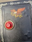 1960s Vtg  Mosler Jr  Vault Bank Steel Black   Gold Metal Combination Safe Kids