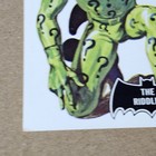 1966 Topps Batman Black Bat Card   36 The Riddler  Original Riddler Rc
