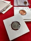 1887 Seated Liberty Dime Engraved Love Token Pendant Wc Initial   Water Closet  
