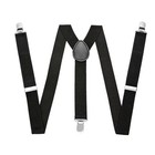 Mens Braces Suspenders 50mm X-type Heavy Duty Back Suspenders
