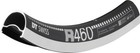 Pack Of 2 Dt Swiss R 460 700c Tubeless Ready Road Rim 32h Black Brake Track