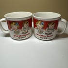 Vintage Campbell s Soup Mugs Bowls M m M m Good Soup 1989 Westwood Set Of 2