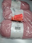 Bernat Softee Chunky Yarn Lot Of 3 Skeins Gray Rose Each Skein 108 Yards
