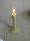 Vintage Ivory Plastic Christmas Candle Light Holiday Light D1