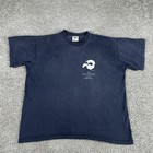 Vintage Phantom Of The Opera Shirt Mens Xl Blue Theater Musical Tour Cities 90s
