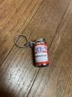 Vintage Cigarette Lighter Budweiser Beer Can Keychain Lighter Works