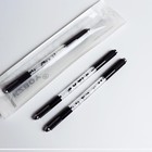 Kzboy Microblading Handles Double Black Sides 10pcs For Permanent Makeup