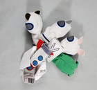 Aftonsparv Space 5 Finger Puppet Soft Toy Green Alien Bunny Bear Cat Rocket New