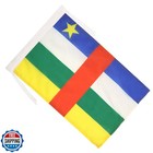 Central African Republic Flag 18   X 12   Cords - Central Africa Small Flags 