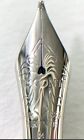 Visconti Rinascimento  deco  Solid Sterling Silver Fountain Pen - M