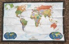 National Geographic Original 2004 A Map Of The World