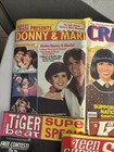Vintage 1970 s Teen Magazine Lot Of 9 Donny Osmond Marie Osmond Elvis Read Pls