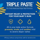 Triple Paste Diaper Rash Cream For Baby - 16 Oz Tub - Zinc Oxide Ointment Treats